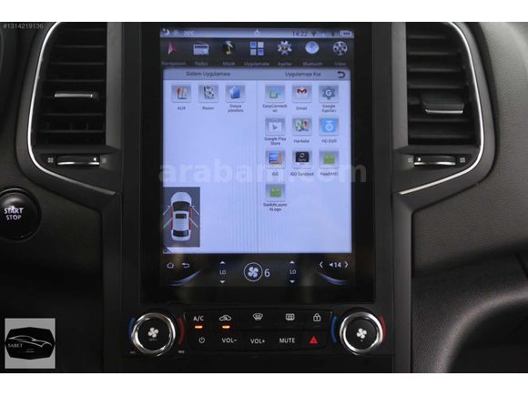 SABET AUTO RENAULT MEGANE TOUCH TESLA EKRAN