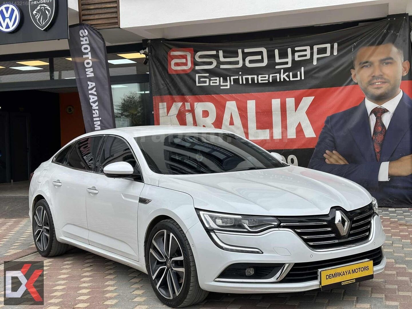 Galeriden Renault Talisman 1.6 dCi Icon 2018 Model İzmir 122.000 km Beyaz 3
