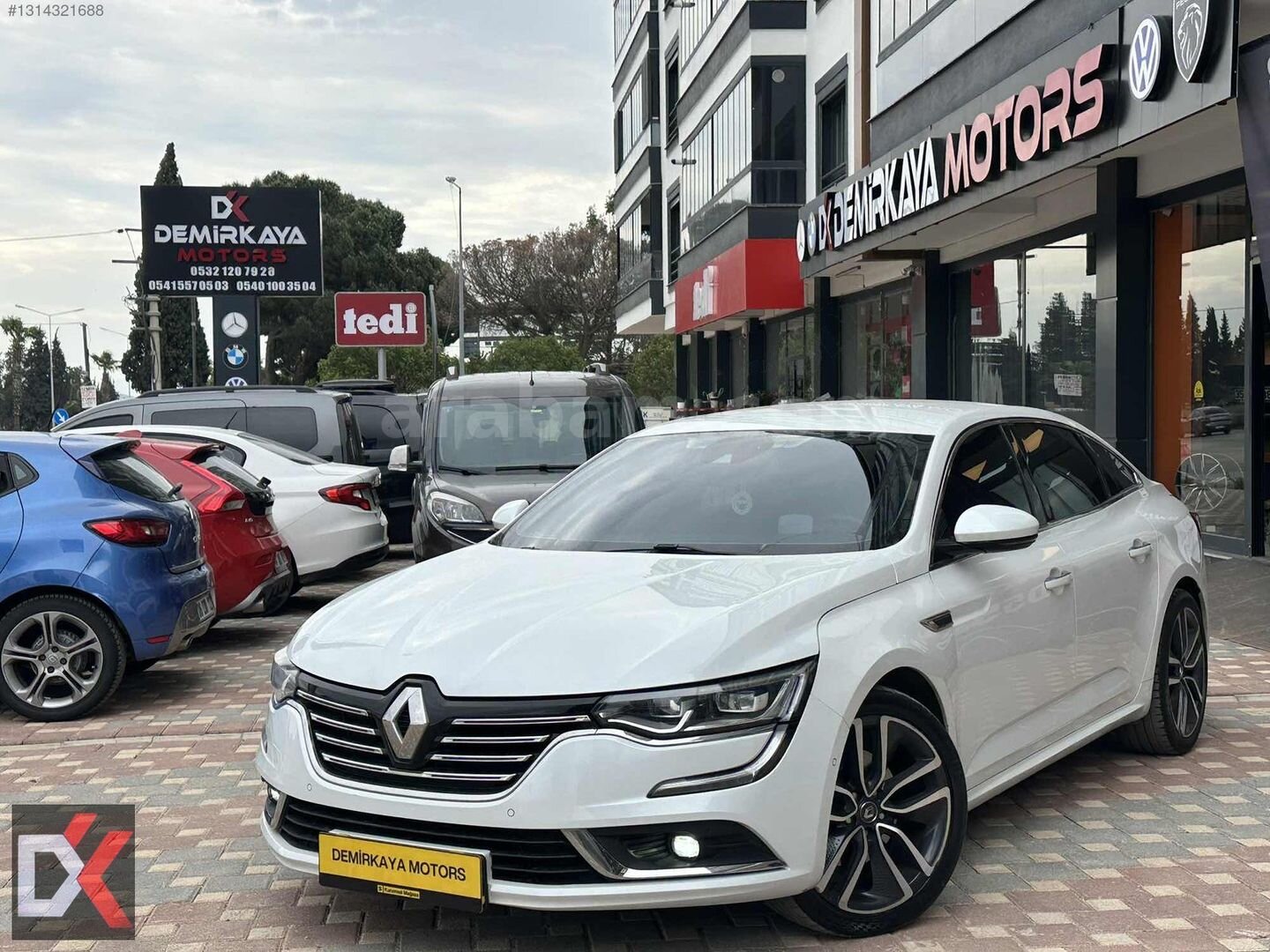Galeriden Renault Talisman 1.6 dCi Icon 2018 Model İzmir 122.000 km Beyaz 1