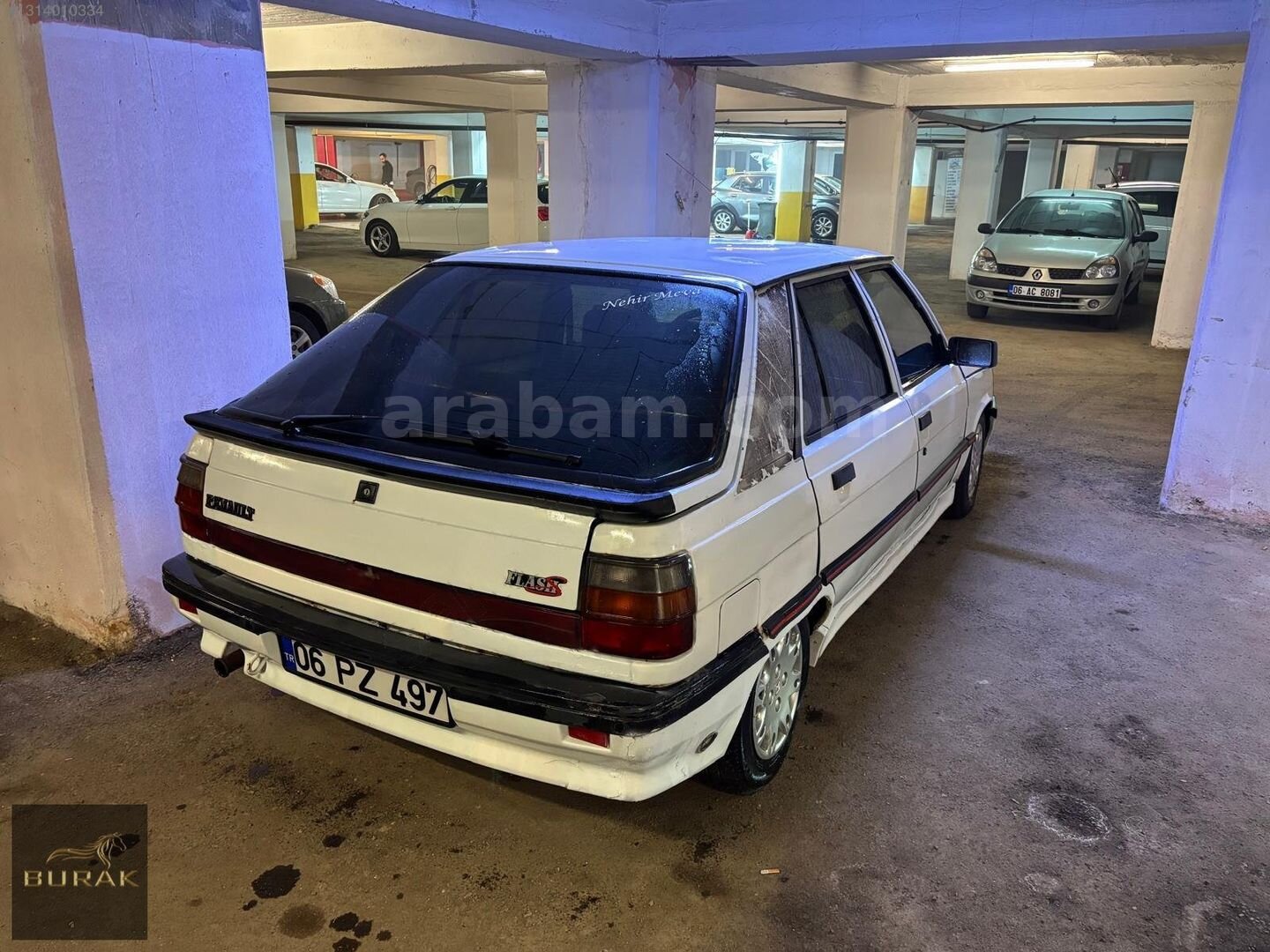 Galeriden Renault R 11 Flash S 1994 Model Ankara 330.000 km Beyaz 3
