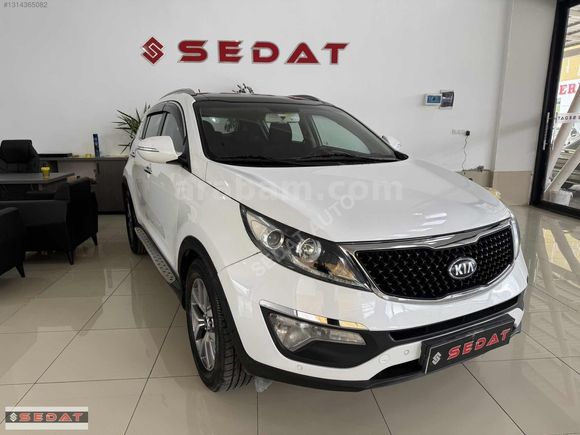 2014 KİA SPORTAGE 1.6 PREMİUM CAM TAVAN+DERİ OTOMATİK VİTES
