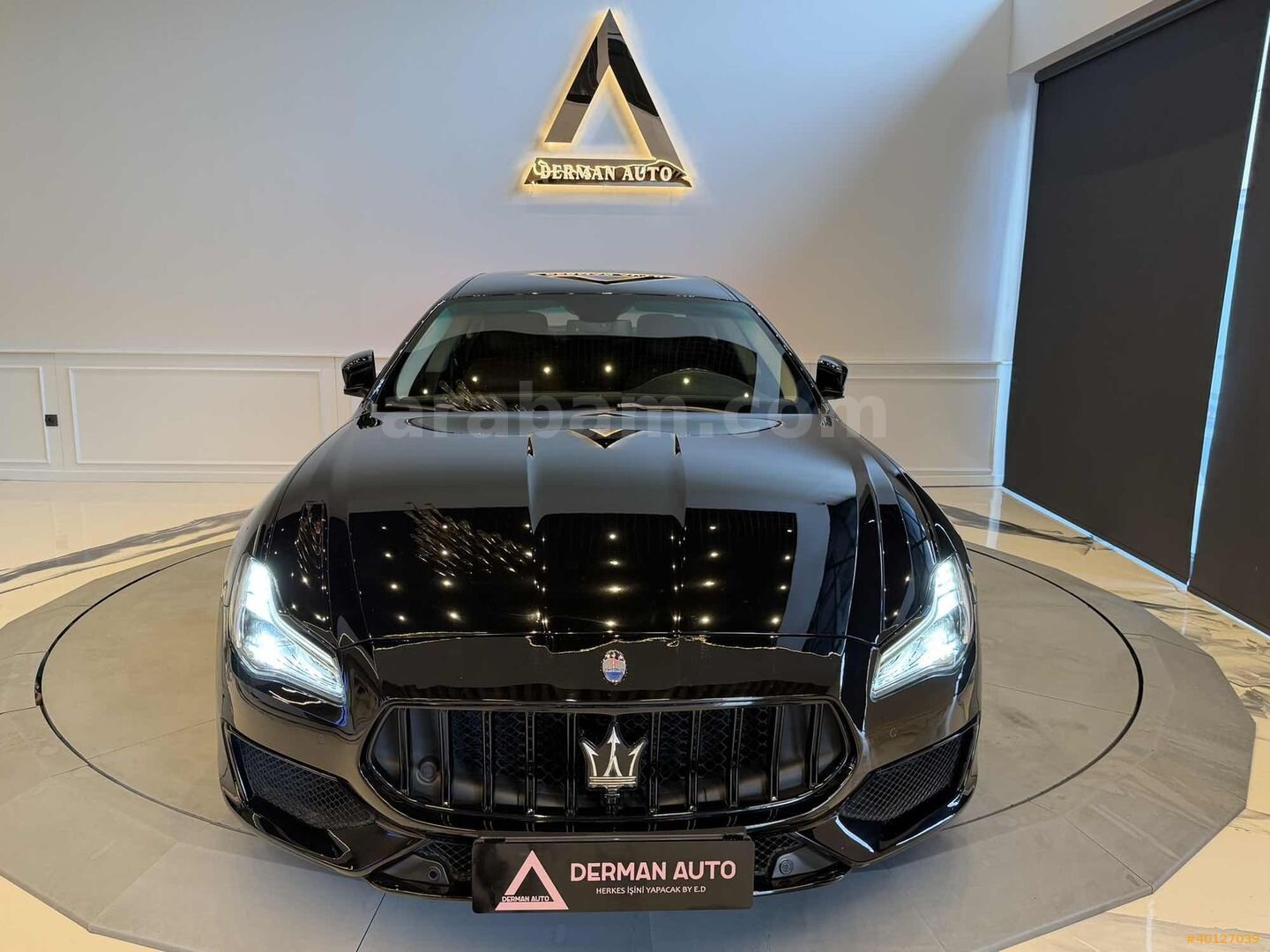 Galeriden Maserati Quattroporte 3.0 D 2015 Model İzmir 155.000 km Siyah 3