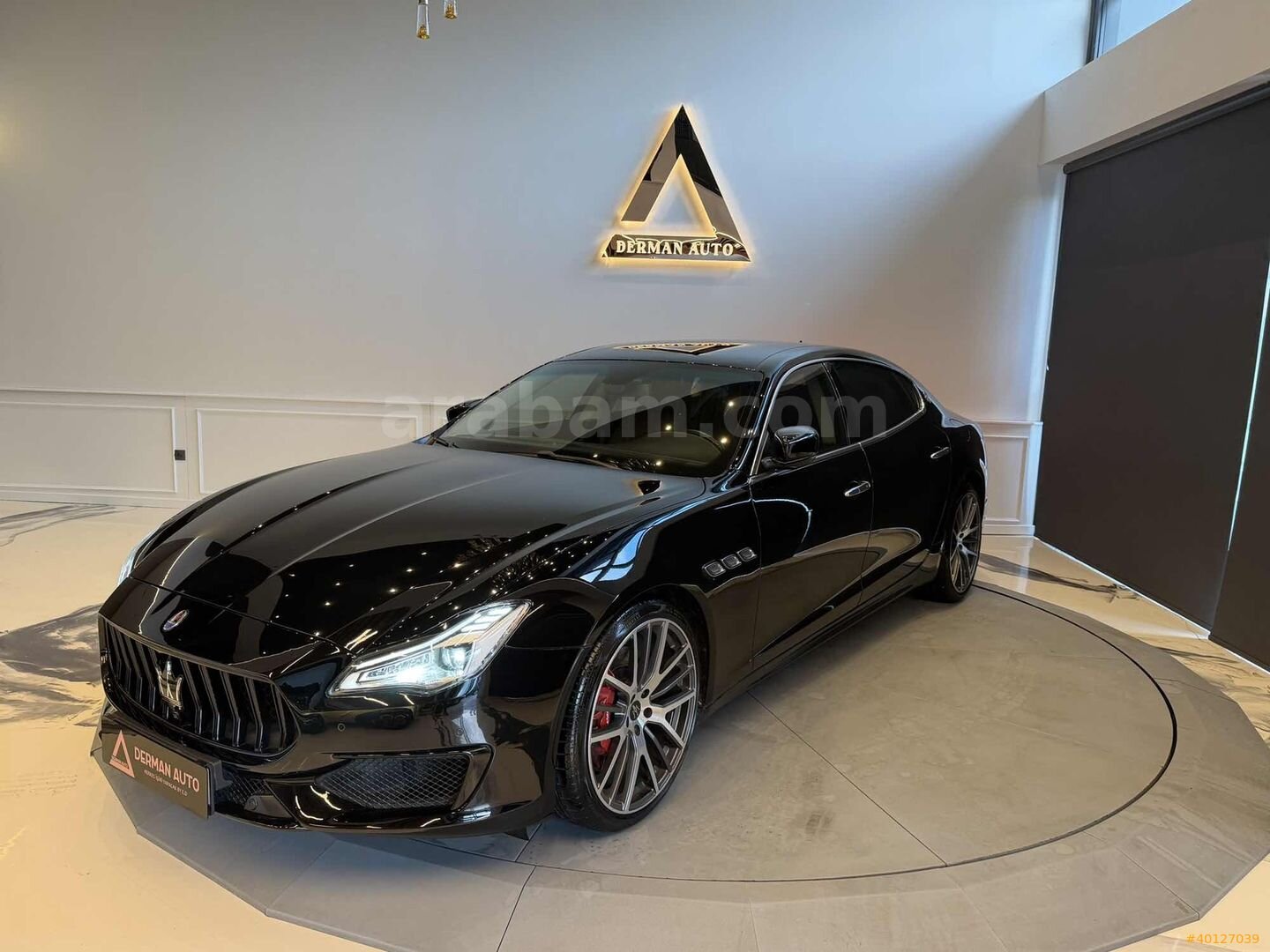 Galeriden Maserati Quattroporte 3.0 D 2015 Model İzmir 155.000 km Siyah 4