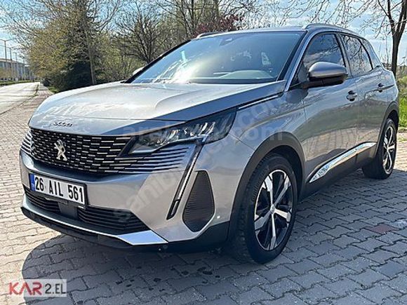 ESKİŞEHİR KAR 2. EL'DEN PEUGEOT 3008 ACTİVE PRİME CAM TAVAN