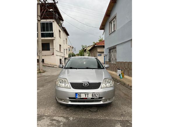 son birhafta son fiyatı Toyota Corolla 1.6 Sol 2004 Model