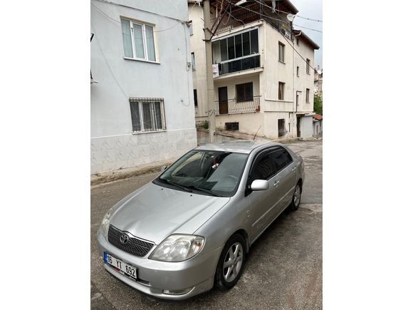 son birhafta son fiyatı Toyota Corolla 1.6 Sol 2004 Model