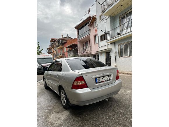 son birhafta son fiyatı Toyota Corolla 1.6 Sol 2004 Model