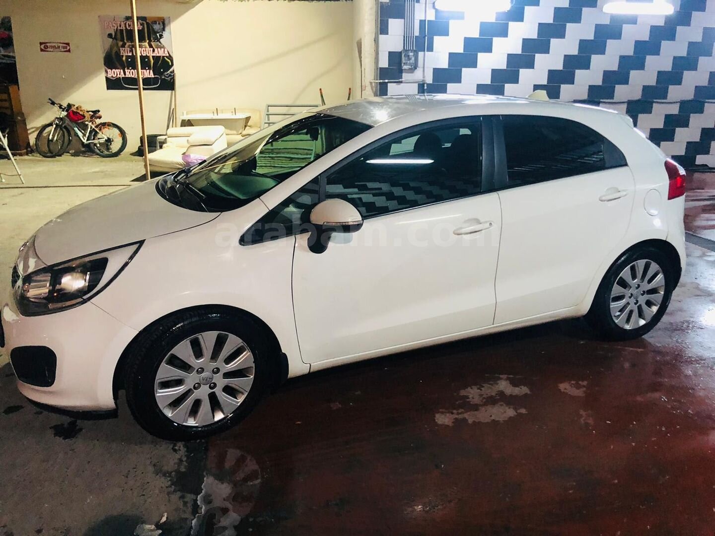 Sahibinden Kia Rio 1.25 CVVT Fancy 2012 Model İstanbul 190.000 km Beyaz 7