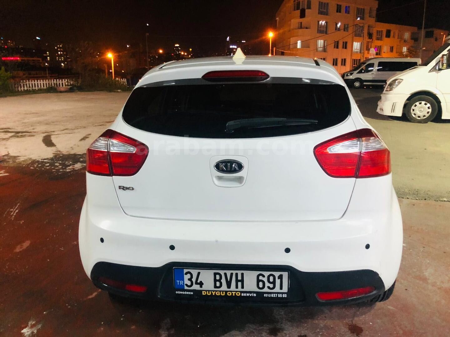Sahibinden Kia Rio 1.25 CVVT Fancy 2012 Model İstanbul 190.000 km Beyaz 2