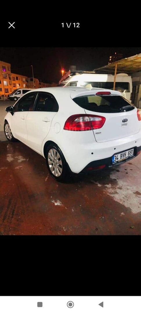 Sahibinden Kia Rio 1.25 CVVT Fancy 2012 Model İstanbul 190.000 km Beyaz 6