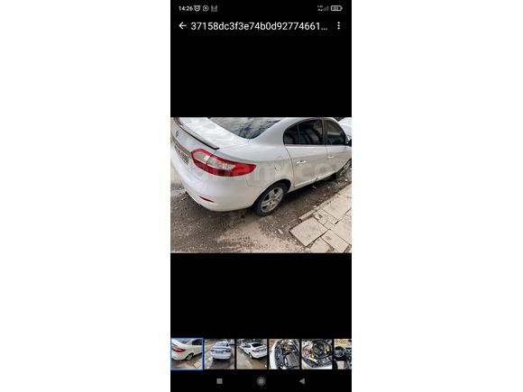 Sahibinden Renault Fluence 1.5 dCi Touch 2015 Model  280.000 km Beyaz