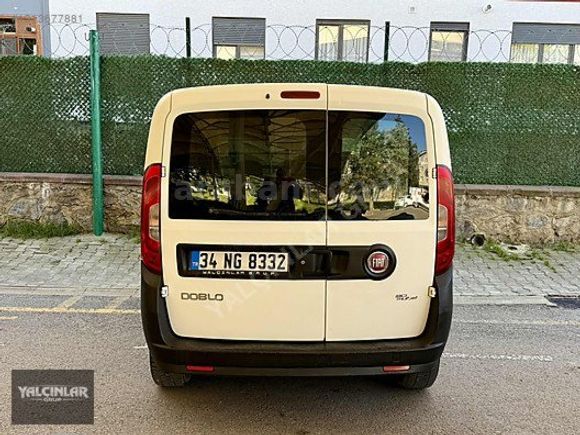 2016 ÇIKIŞLI DOBLO 1.3 MULTİJET KLİMALI 2+1 BAKIMLI