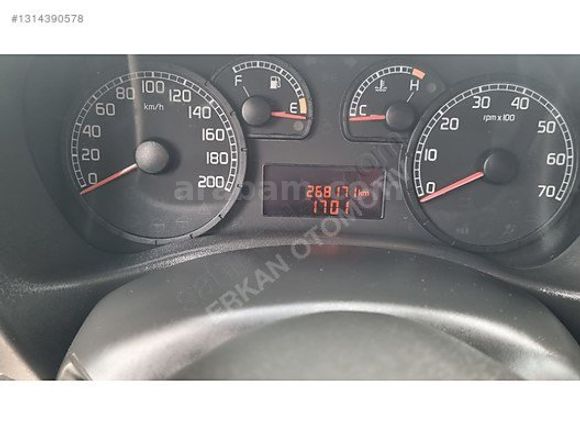 Erkan Otomotiv 2007 model Doblo 1.4 benzinli tüplü