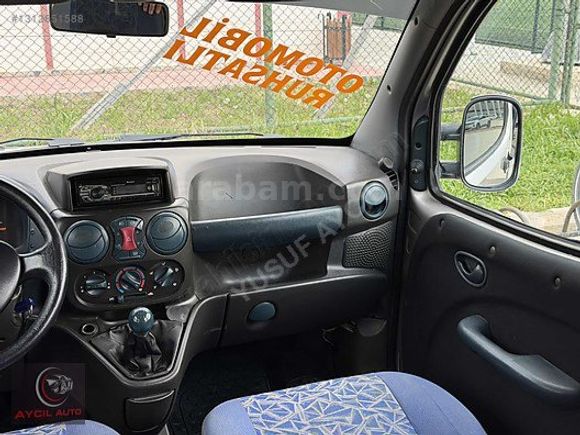 AYCIL AUTO'DAN OTOMOBİL RUHSATLI - KLİMALI 1.SINIF BAKIMLI DOBLO