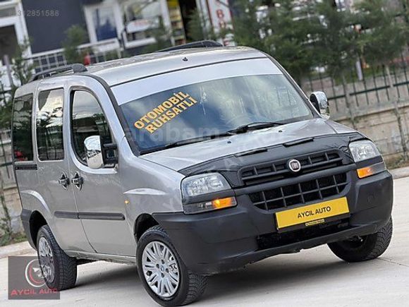 AYCIL AUTO'DAN OTOMOBİL RUHSATLI - KLİMALI 1.SINIF BAKIMLI DOBLO