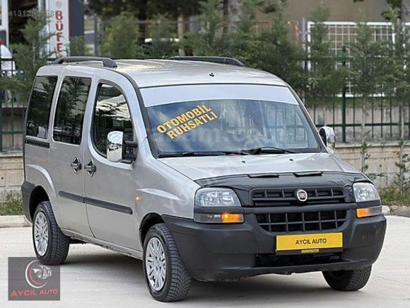 AYCIL AUTO'DAN OTOMOBİL RUHSATLI - KLİMALI 1.SINIF BAKIMLI DOBLO