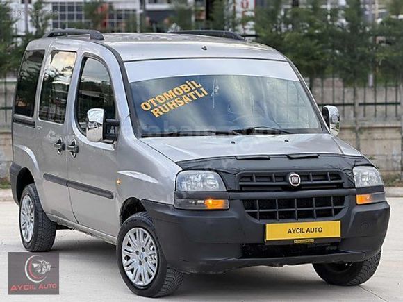 AYCIL AUTO'DAN OTOMOBİL RUHSATLI - KLİMALI 1.SINIF BAKIMLI DOBLO