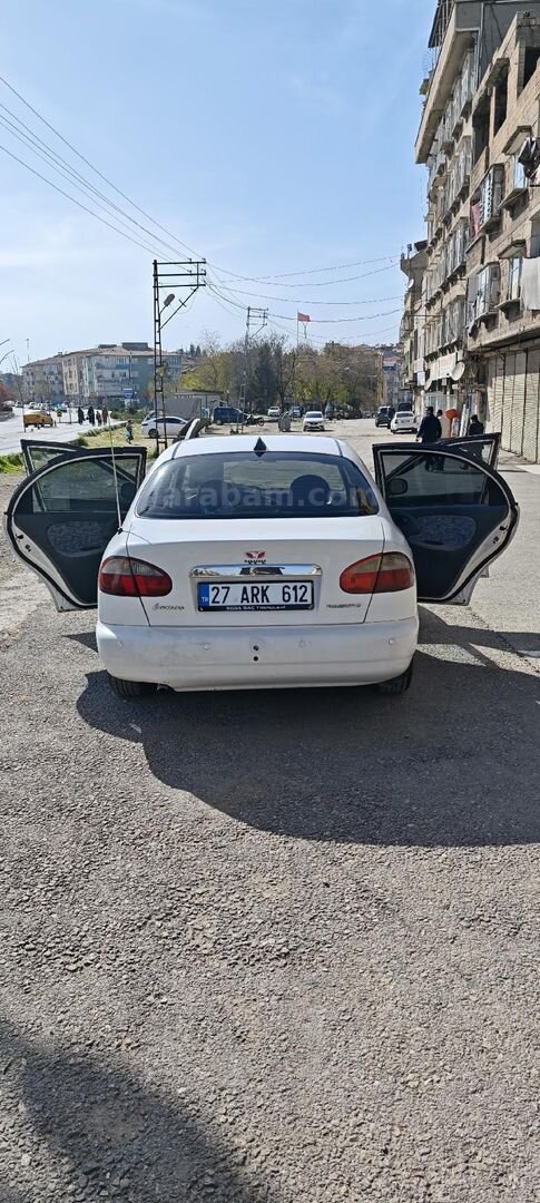 Sahibinden Daewoo Lanos 1.6 SX 1998 Model Gaziantep 295.853 km Beyaz 3