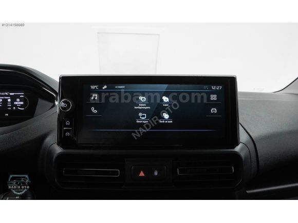 2025 SIFIR PEUGEOT PARTNER VAN 130hp %20 faturalı K.K Taksit
