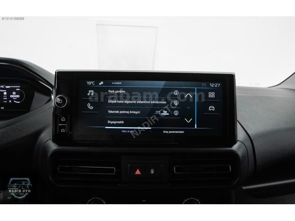 2025 SIFIR PEUGEOT PARTNER VAN 130hp %20 faturalı K.K Taksit