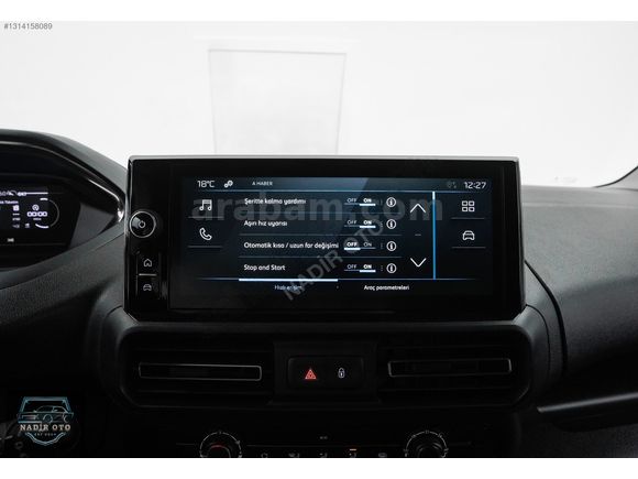 2025 SIFIR PEUGEOT PARTNER VAN 130hp %20 faturalı K.K Taksit