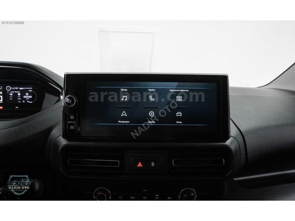 2025 SIFIR PEUGEOT PARTNER VAN 130hp %20 faturalı K.K Taksit