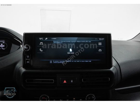 2025 SIFIR PEUGEOT PARTNER VAN 130hp %20 faturalı K.K Taksit