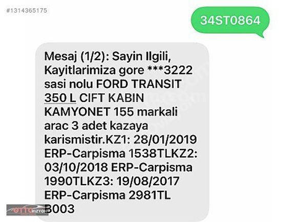 OTTOvizyon'dan/2017 FORD COURİER/HUSUSİ OTOMOBİL/TİTANİUM PLUS/