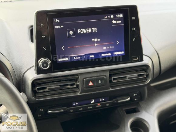 2022 OPEL COMBO LİFE 1.5 D EDİTİON 6 İLERİ SERVİS BAKIMLI