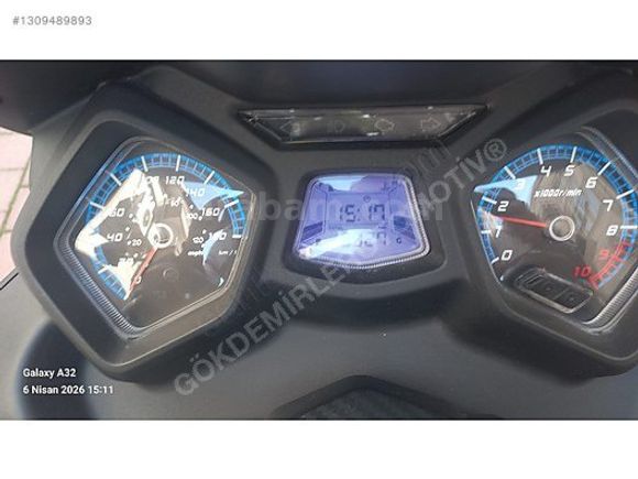 Galeriden SYM Joymax Z Plus 250 2023 Model Bursa 9.900 km Siyah