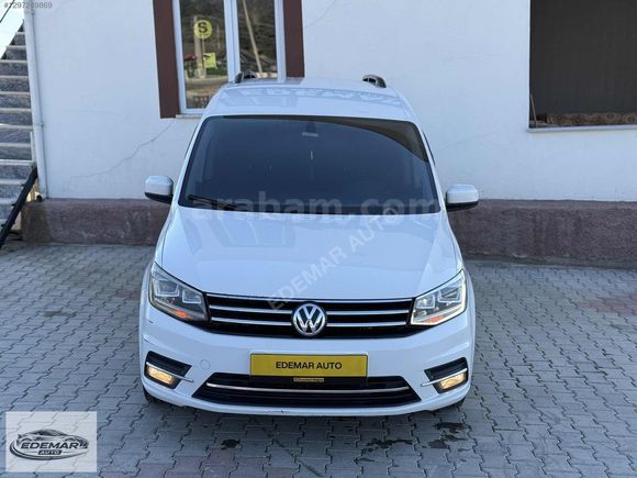 EDEMAR AUTO/2019 VW CADDY 2.0 TDi DSG EXCLUSİVE HATASIZ BOYASIZ