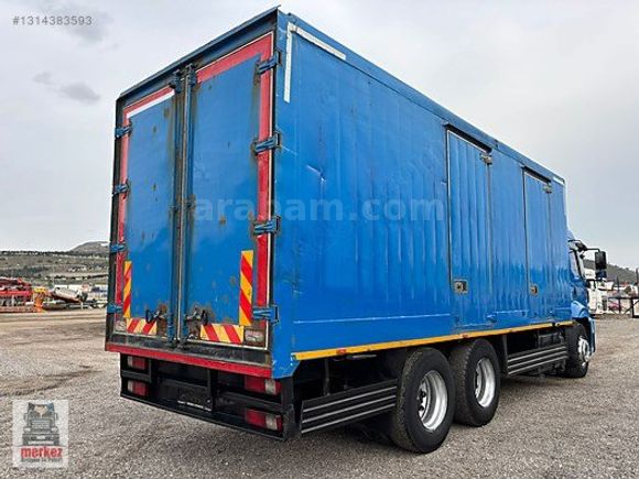 2011 MODEL FORD CARGO 2526 KAPALI KASA ŞASEDE VERİLİR