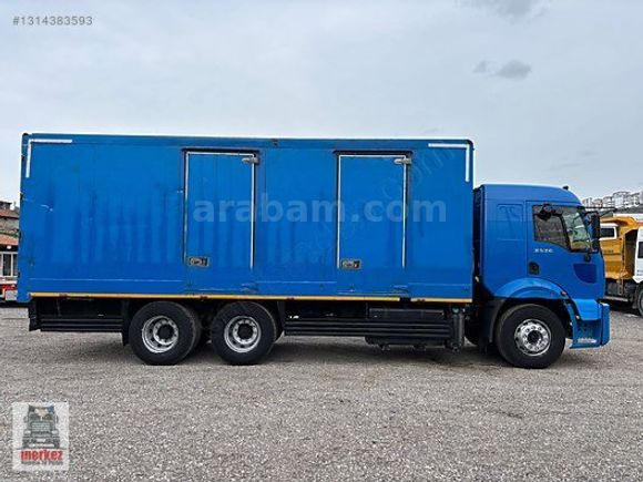 2011 MODEL FORD CARGO 2526 KAPALI KASA ŞASEDE VERİLİR