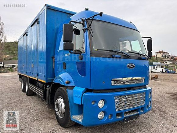 2011 MODEL FORD CARGO 2526 KAPALI KASA ŞASEDE VERİLİR