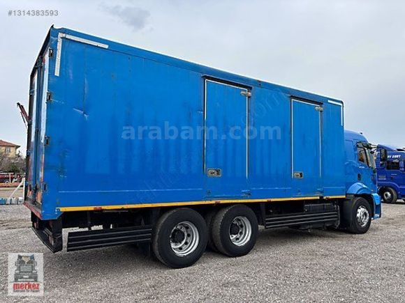 2011 MODEL FORD CARGO 2526 KAPALI KASA ŞASEDE VERİLİR