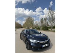 Sahibinden Honda Civic 1.6i VTEC Elegance 2021 Model  70.000 km Mavi (metalik)