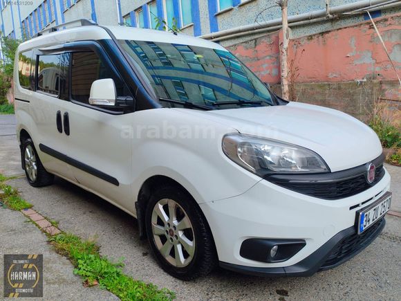 2015 FİAT DOBLO 1.3 DİZEL 90 HP SAFELİNE BEYAZ *263 BİN KM*