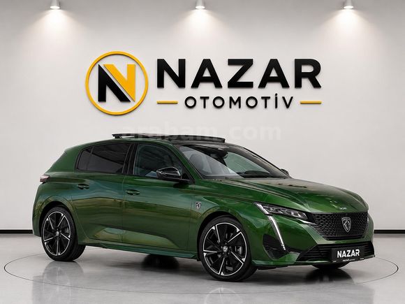 NAZAR'DAN 2024 ELEKTRİKLİ Peugeot e-308 GT 19.000 Km Boyasız Ful