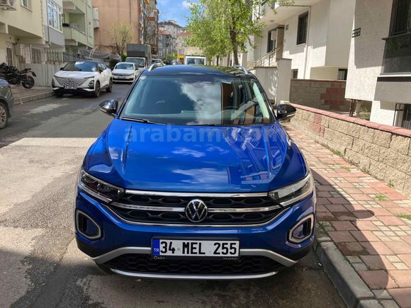 Sahibinden Volkswagen T-Roc 1.5 TSI Style 2024 Model İstanbul 25.000 km Mavi