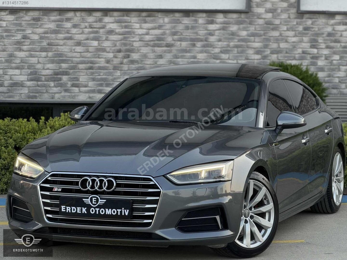 Galeriden Audi A5 Sportback 1.4 TFSI Design 2017 Model Sakarya 239.000 km Gri 3