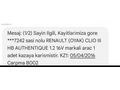 Sahibinden Renault Clio 1.2 Authentique 2008 Model  195.000 km Gri