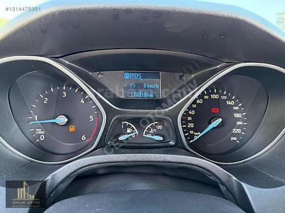 2016 MODEL İLK SAHİBİNDEN HATASIZ 170 BİN KM'DE OTOMATİK FOCUS