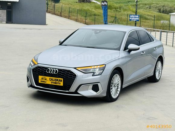 2022 SIFIRGİBİ AUDİ A 3 SEDAN 35TFSİ ADVANCED 95'Binkmde BOYASIZ