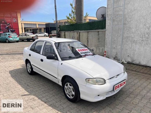 DERİN OTOMOTİVDEN 2000 HYUNDAI ACCENT 1.3 LX 86BG ORJ