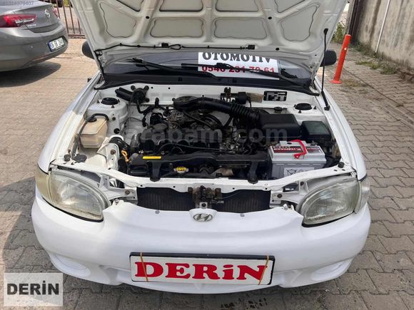 DERİN OTOMOTİVDEN 2000 HYUNDAI ACCENT 1.3 LX 86BG ORJ