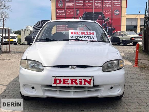 DERİN OTOMOTİVDEN 2000 HYUNDAI ACCENT 1.3 LX 86BG ORJ