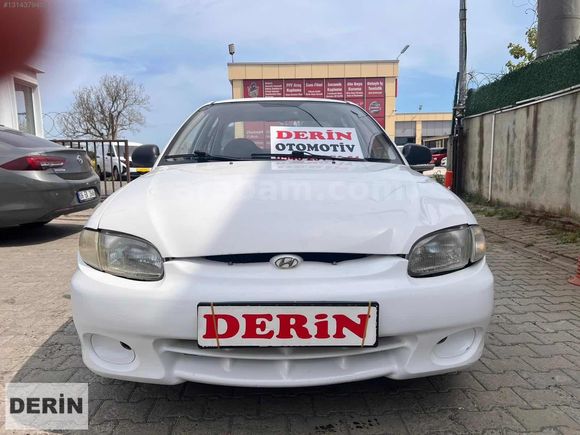 DERİN OTOMOTİVDEN 2000 HYUNDAI ACCENT 1.3 LX 86BG ORJ