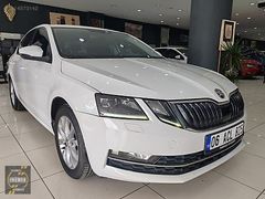 KAZASIZ* 2018 SKODA OCTAVİA 1.6 TDI DSG BEYAZ STYLE *122 BİN KM