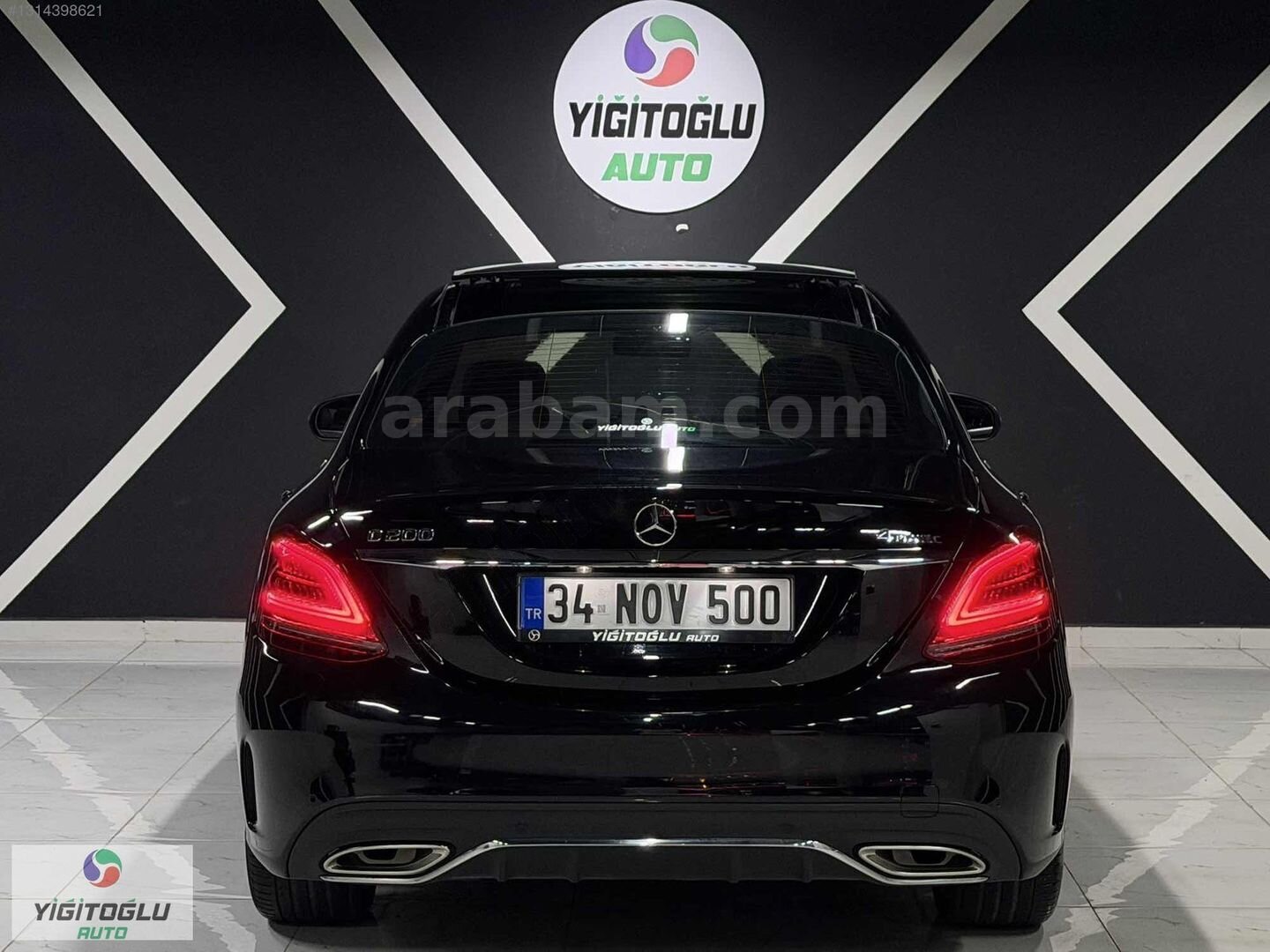 Galeriden Mercedes - Benz C 200 AMG 2018 Model İstanbul 60.000 km Siyah 6