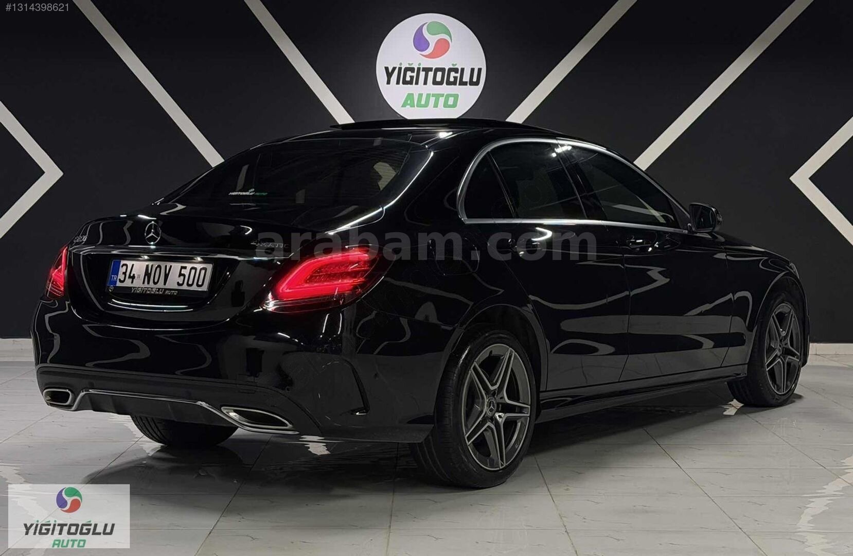 Galeriden Mercedes - Benz C 200 AMG 2018 Model İstanbul 60.000 km Siyah 5